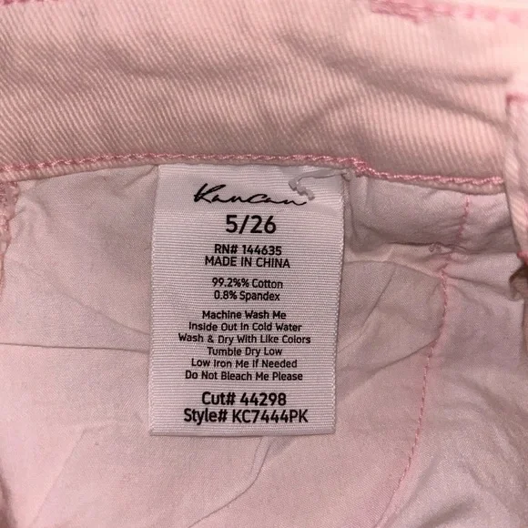 KanCan Ultra High Rise 90's Pink Flare (KC7444PK) SIZE 5/26 - Picture 4 of 8
